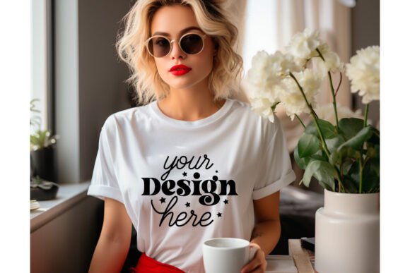 Bella Canvas Valentines Day Mockup 33 for Graphics and Product Mockups