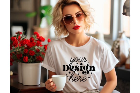 Bella Canvas Valentines Day Mockup 35 for Graphics and Product Mockups