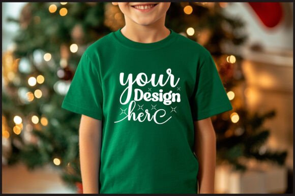 Christmas Baby Mockup 78: A Festive Graphic for Product Mockups