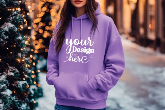Christmas Girl Hoodie Mockup 60 Review