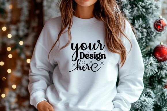 Christmas Sweater Mockup 110: A Graphic Design Asset for Product Mockups
