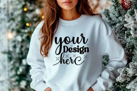Christmas Sweater Mockup 113 for Product Mockups and Graphics