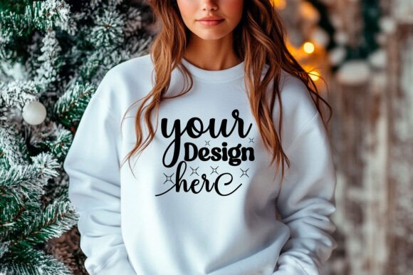 Christmas Sweater Mockup 154: A Graphic Design Asset for Product Mockups