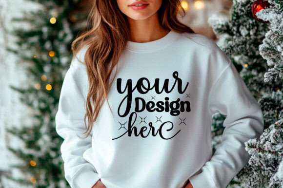 Christmas Sweater Mockup 161: A Graphic Design Asset for Product Mockups