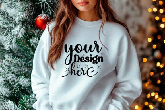 Christmas Sweater Mockup 173: A Graphic Design Asset for Product Mockups