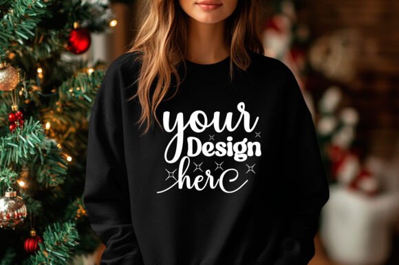 Christmas Sweater Mockup 25 for Product Mockups and Graphics