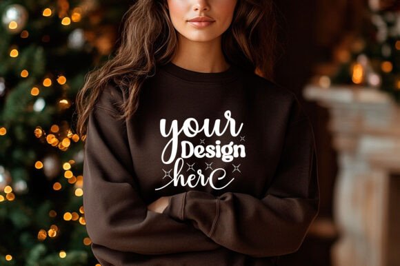 Christmas Sweater Mockup 62 for Product Mockups and Graphics