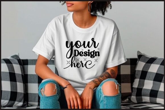 Comfort Colors 1717 Mockup 164 for Product Mockups and Graphics