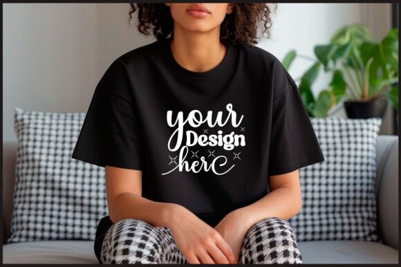 Comfort Colors 1717 Mockup 48: A Festive Graphic Asset for Local Business Branding