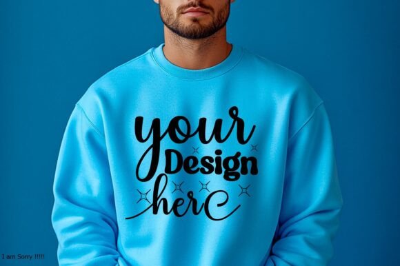 Gildan 18000 Christmas Men Mockup 12 for Product Mockups and Graphics
