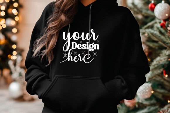 Gildan 18500 Hoodie Mockup 15 for Product Mockups and Graphics