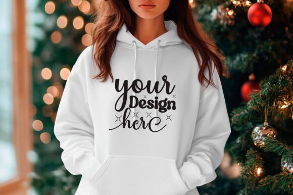 Gildan 18500 Hoodie Mockup 24 for Product Mockups and Graphics