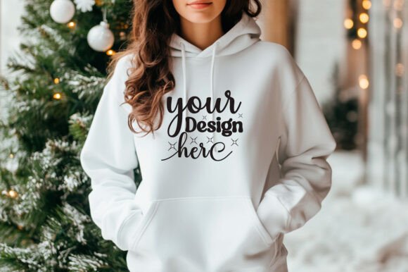 Gildan 18500 Hoodie Mockup 30 for Product Mockups and Graphics