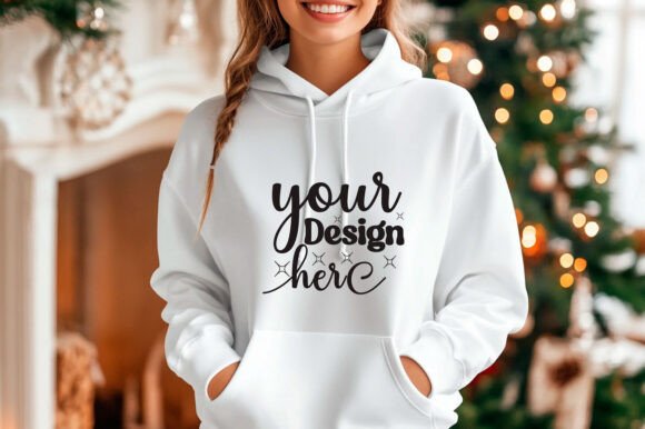 Gildan 18500 Hoodie Mockup 31 for Product Mockups and Graphics