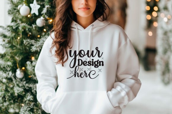 Gildan 18500 Hoodie Mockup 37 for Product Mockups and Graphics