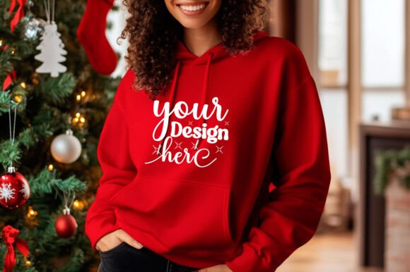 Gildan 18500 Hoodie Mockup 6 for Product Mockups and Graphics