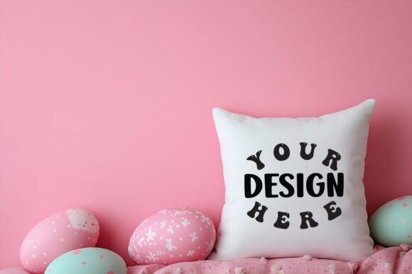 Pillow Blank Mockup for Product Mockups and Graphics